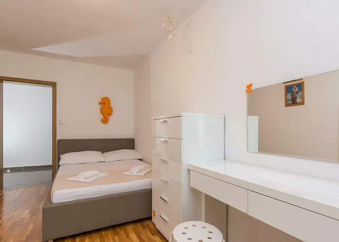 דירה Natalie Sea View With 3 Bedrooms And Everything Is Air-conditioned